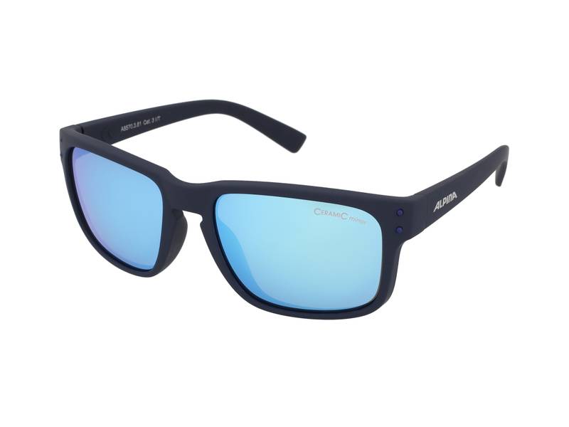 Ochelari de soare ,Sports Ochelari de vedere Alpina Kosmic Nightblue Matt/Blue Mirror