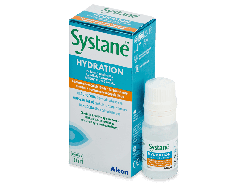 Picaturi de ochi Picături oftalmice fara conservanti Systane Hydration 10 ml