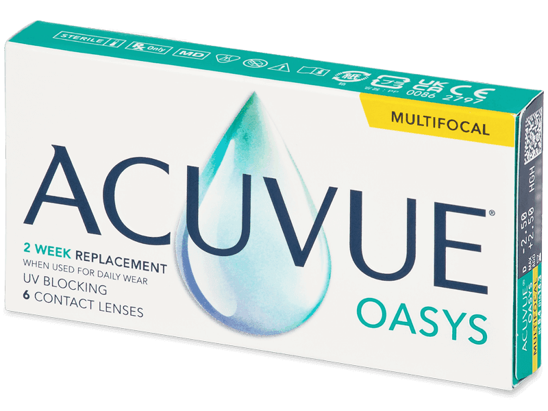 Lentile de contact bi-saptamanale Acuvue Oasys Multifocal (6 lentile)