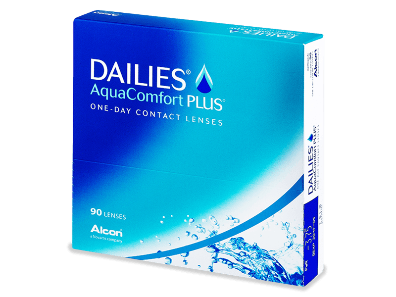 Lentile de contact zilnice Dailies AquaComfort Plus (90 lentile)