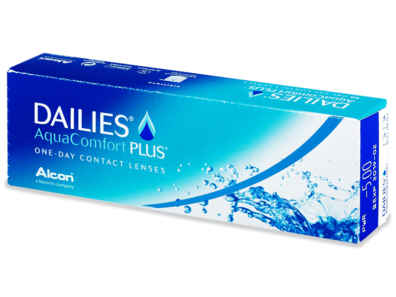 Lentile de contact zilnice Dailies AquaComfort Plus (30 lentile)