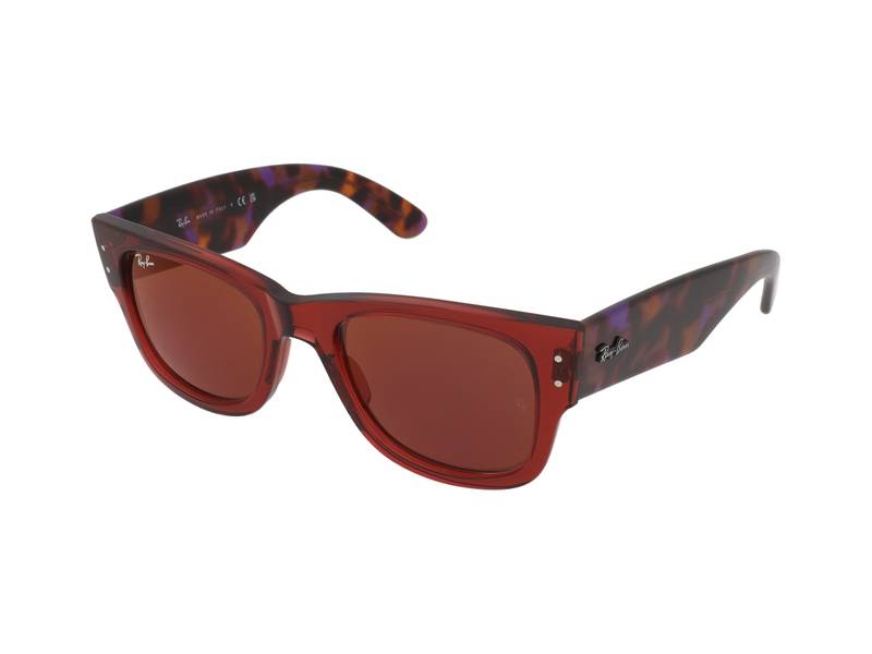 Ochelari de soare Ray-Ban Mega Wayfarer RB0840S 66372K