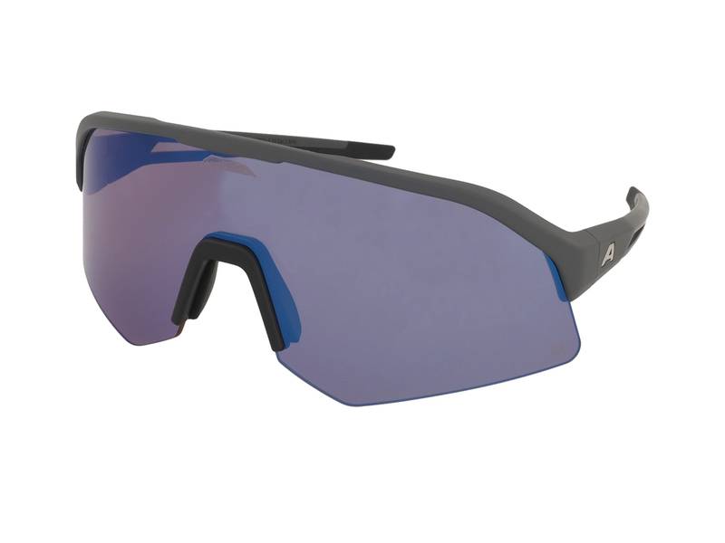 Sports Ochelari de vedere ,Ochelari de soare Alpina Sonic HR Q Midnight Grey Matt/Blue Mirror