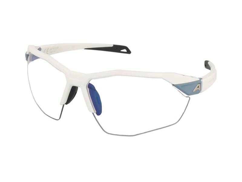 Sports Ochelari de vedere ,Ochelari de soare Alpina Twist Six HR V White Matt/Blue Mirror