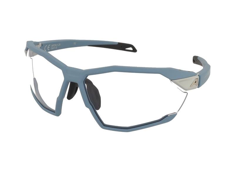 Sports Ochelari de vedere ,Ochelari de soare Alpina Twist Six V Smoke Blue Matt/Varioflex Black