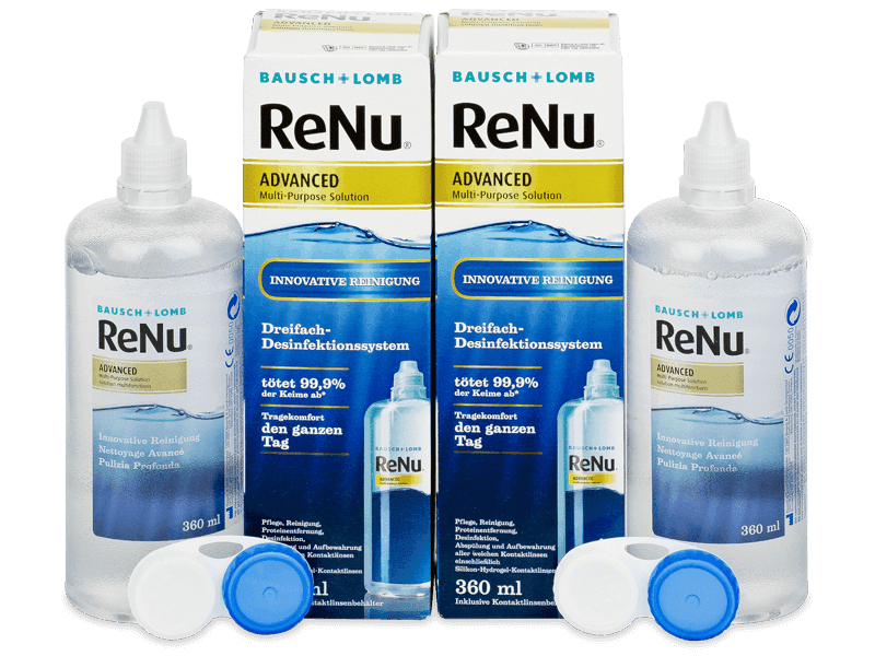 Solutii Soluție ReNu Advanced 2x 360 ml