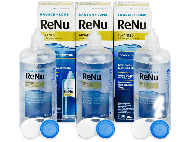 Solutii Soluție ReNu Advanced 3x 360 ml