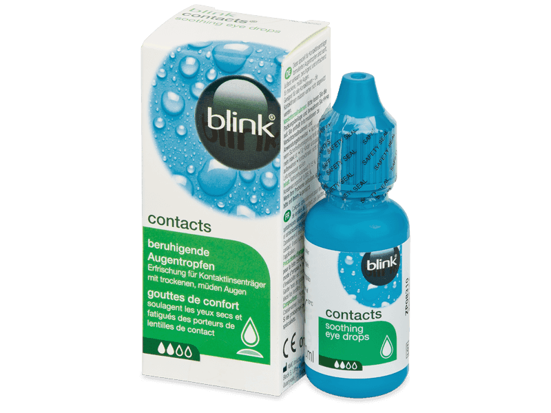 Picaturi de ochi Picături oftalmice Blink Contacts 10 ml